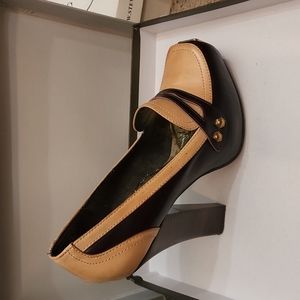 Naughty monkey heeled loafers